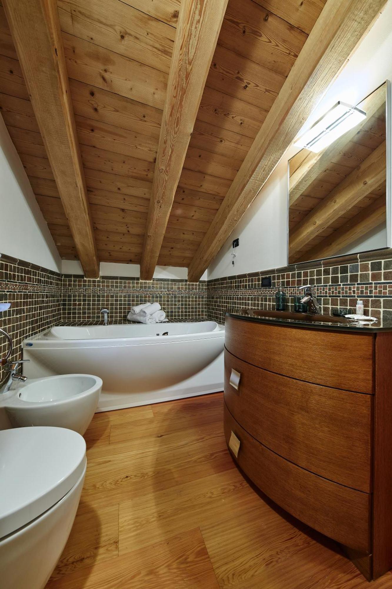 Agriturismo Botondoro San Nicolo di Comelico Rom bilde